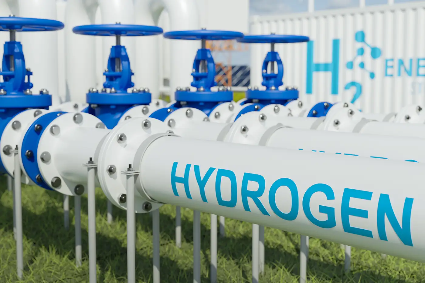 Photo of hydrogen pipelined