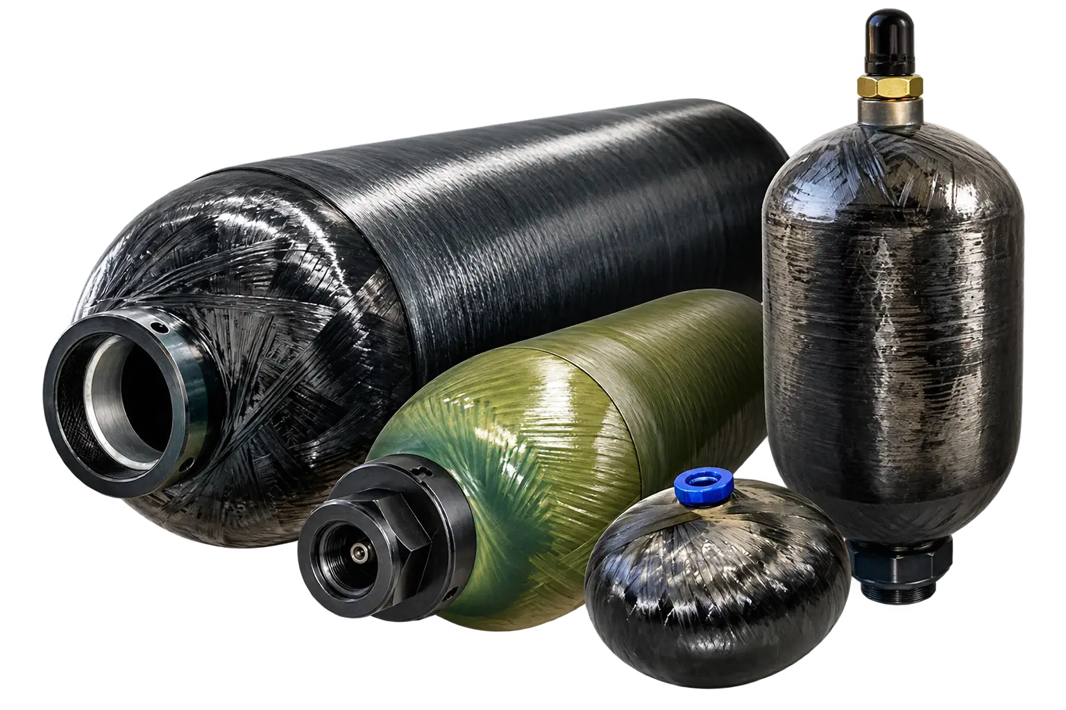 Steelhead PowerMax, MicroMax and AccuLite hydraulic bladder accumulator product families
