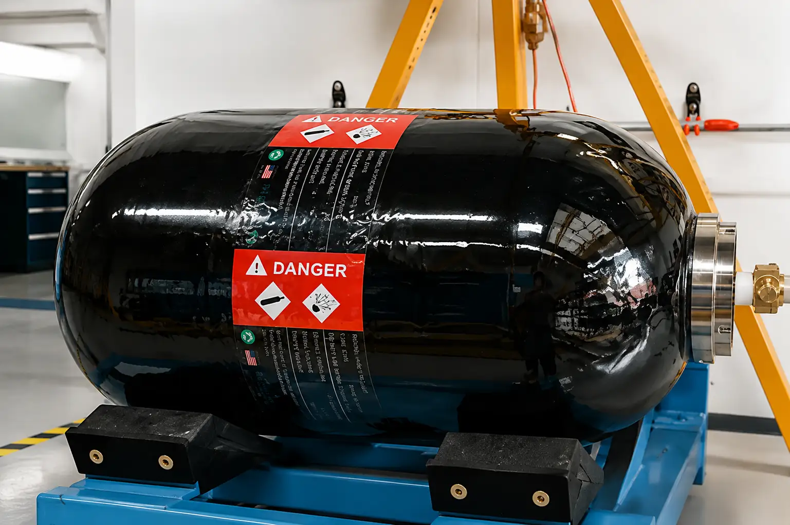 Reliance Summit 11.8-inch OD 6000 PSI Type III composite pressure vessel