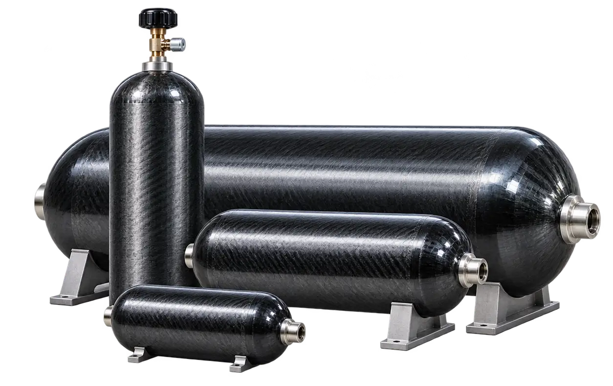 Titan Series large Type III composite pressure vessels