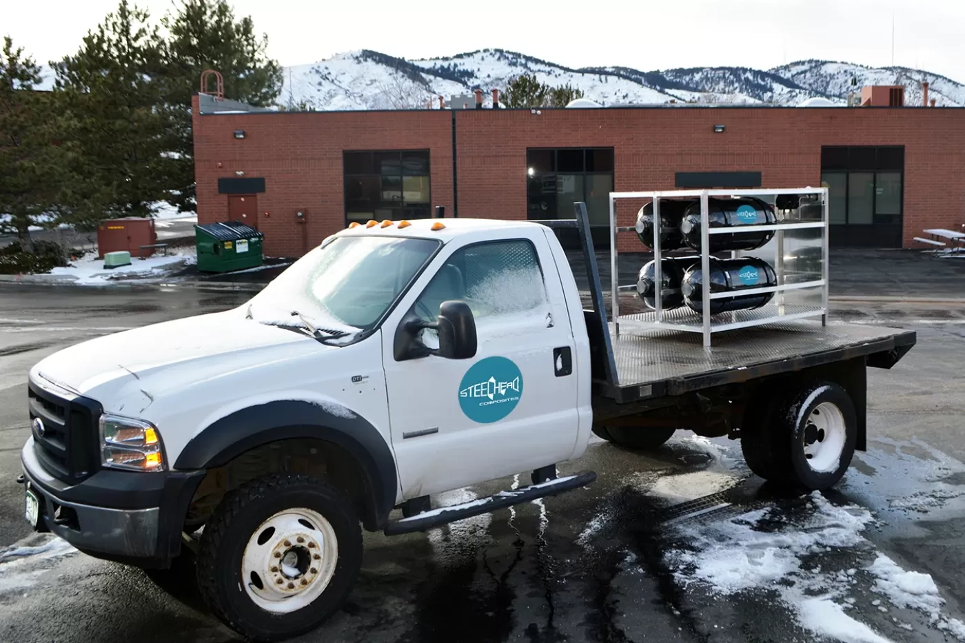 Photo of HydrogenCube on a truck