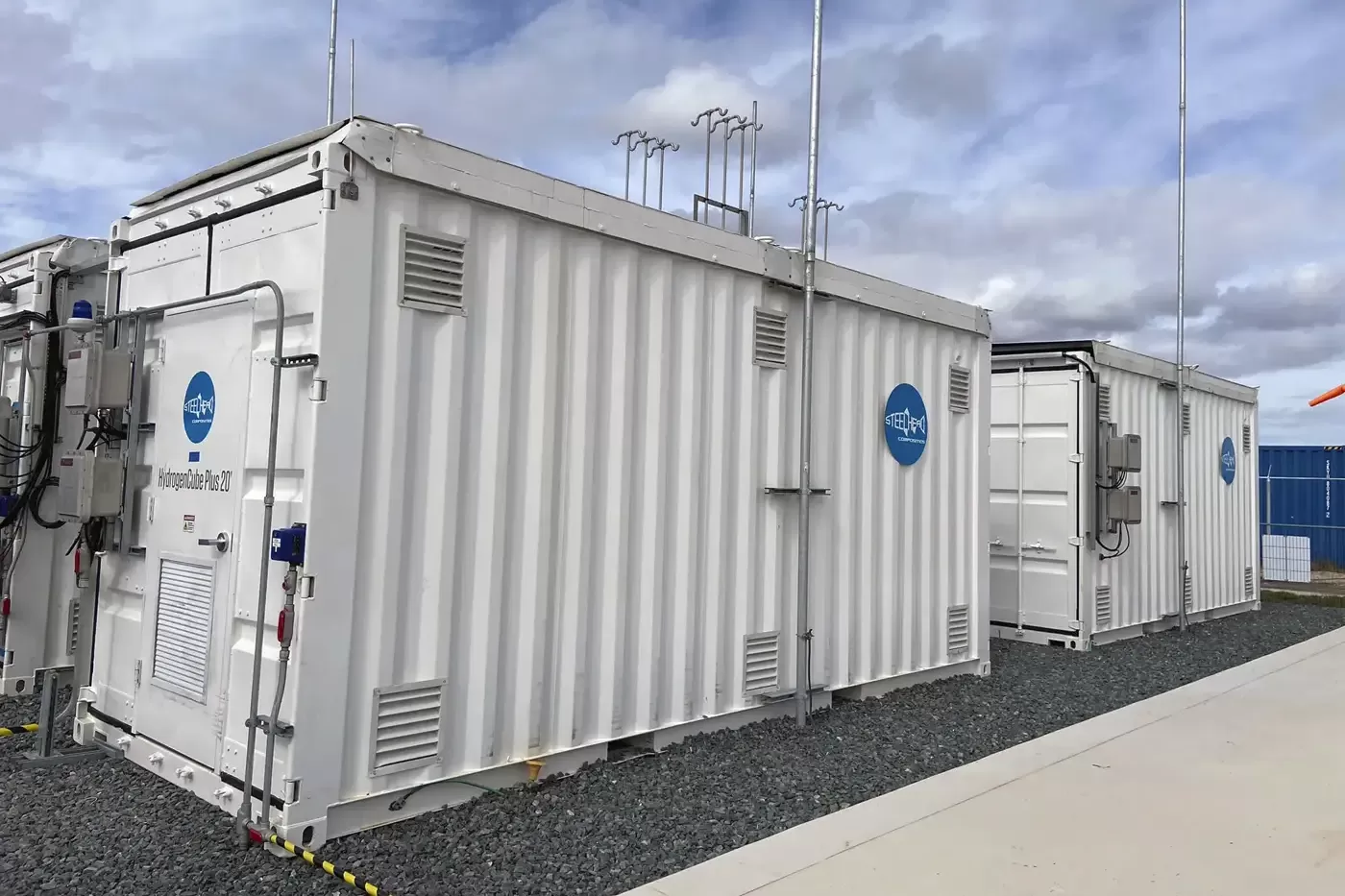Photo of Hydrogen Containerized Storage